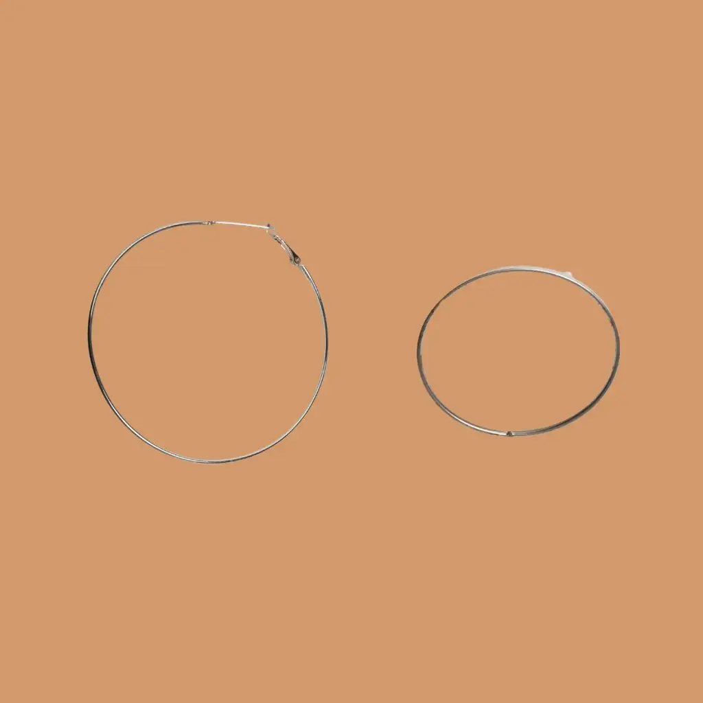 Sterling Silver Hoop Earrings