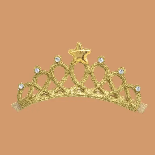 Glitter Foam Crown Headband