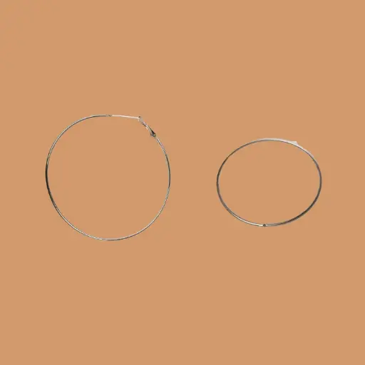 Sterling Silver Hoop Earrings
