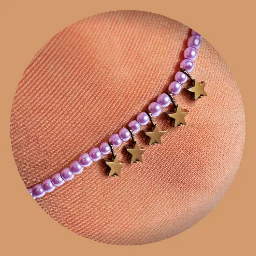 貝殼 & 串珠腳鍊